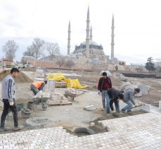 Selimiye Camii Çevresi Kentsel Tasarım ve Peyzaj Projesi hızla devam ediyor