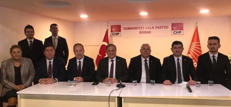 CHP’nin kurmaylarından Edirne çıkarması