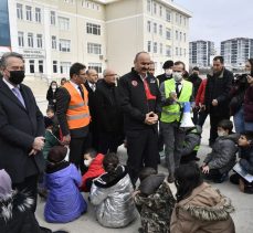 ‘Deprem Anı ve Tahliye Tatbikatı’ gerçekleştirildi