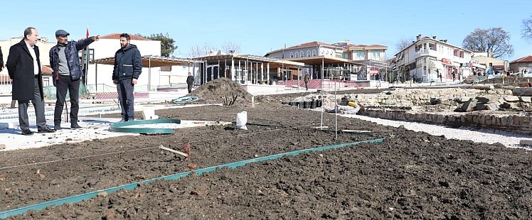 Selimiye Camii ve Külliyesi Rekreasyon projesi sona yaklaştı