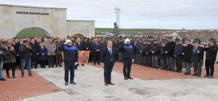 Gürkan, Balkan Şehitlerini andı