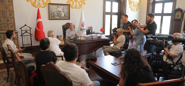 17 villa parasına Edirne’nin alt yapısını bitirdik