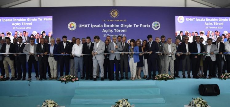 UMAT İpsala İbrahim Girgin Tır Parkı açıldı