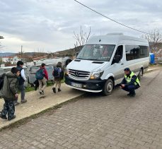 Öğrenci servisleri denetlenmeye devam ediyor