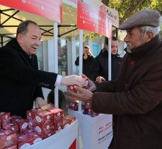 Gürkan’dan kandil simidi ikramı