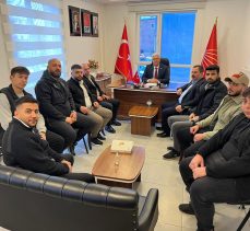 Edirne BAT-MAR’DAN CHP Merkez İlçe Başkanı Balkanlı’ya ziyaret