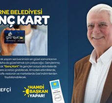 Sedefçi: “Edirne Belediyesi’nden gençlere özel: ‘Genç Kart’”