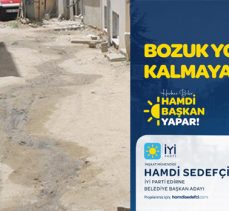 Sedefçi: “Bozuk yol kalmayacak: Edirne’nin yolları yeniden şahlanacak!”