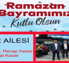 Kezer Ailesi İyi Bayramlar diler