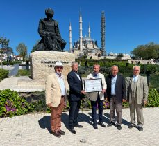 Edirne sevdalısı “Bahri Bey”e bir takdir belgesi daha