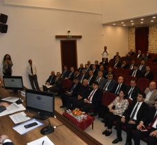 İl Koordinasyon Kurulu Toplantısı Vali Sezer Başkanlığında yapıldı