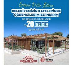 Edirne Belediyesi’nden öğrencilere müjde!