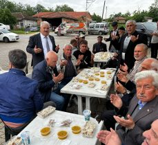 Büyükdöllük Köyü’nde yağmur ve şükür duası