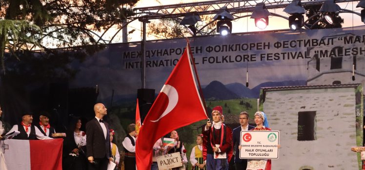 Edirne Belediyesi Halk Oyunları Topluluğundan Uluslararası Birincilik