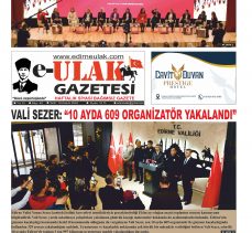 Edirne Ulak Gazetesi 45. Sayı